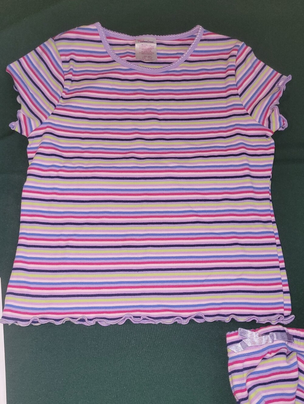 Girls Size 10/12 Top With Matching Skirt